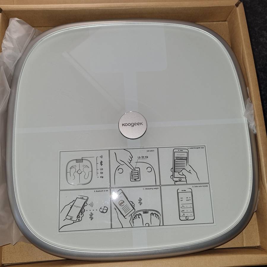 Koogeek smart wireless scale