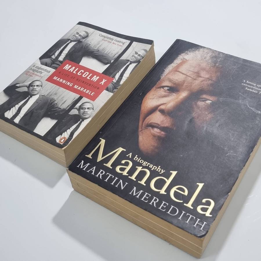 Biographies Bundle  Nelson Mandela & Malcolm X  Inspiring Leaders Books