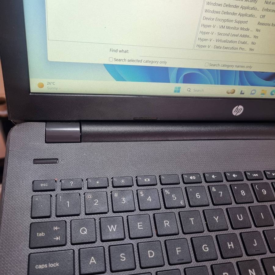 Intel Core i5-7200U (7th Gen) HP 250 G6 Notebook PC