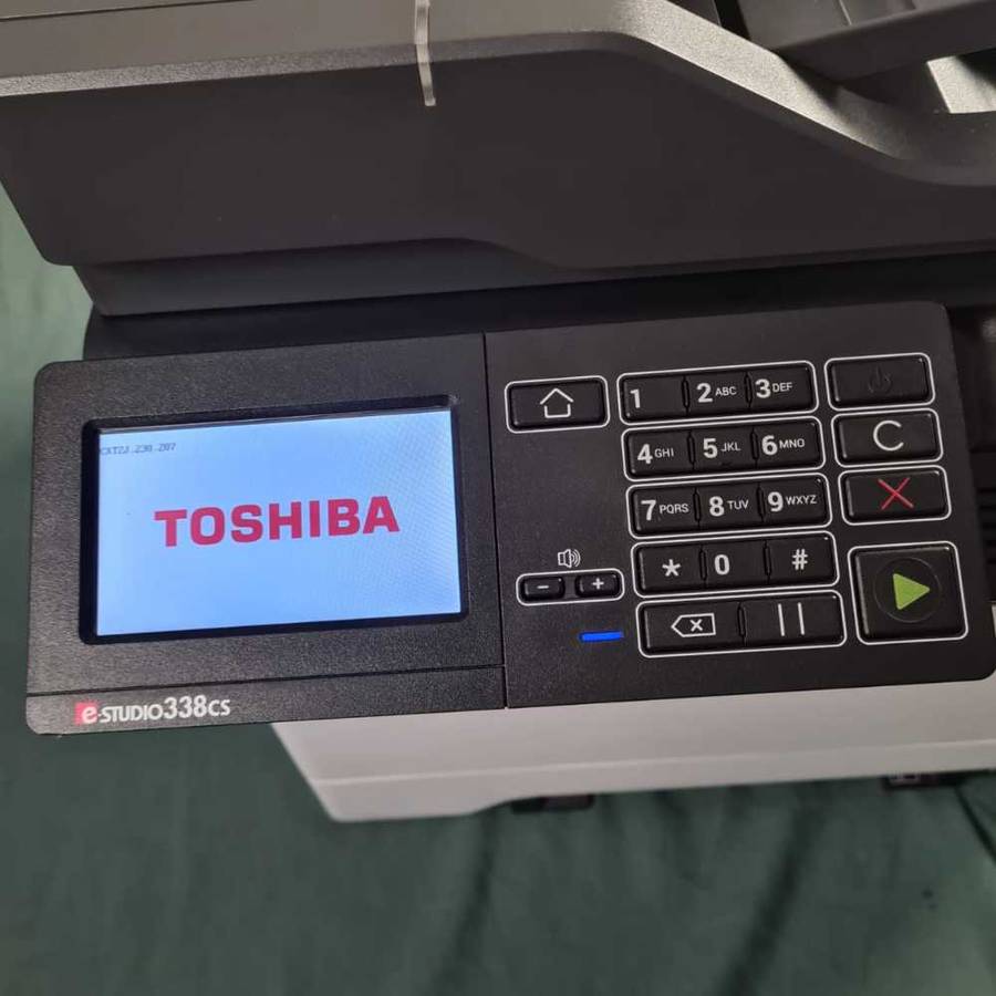 Toshiba esTudIO338cs printer
