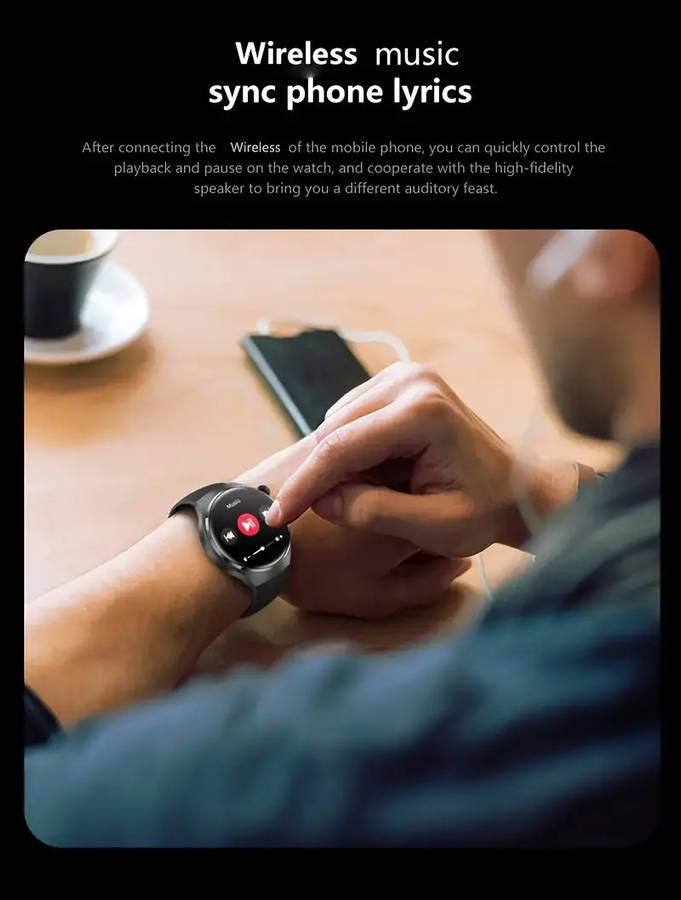 S10 smart watch with call function, heart rate sensor, blood preasure and more functions.