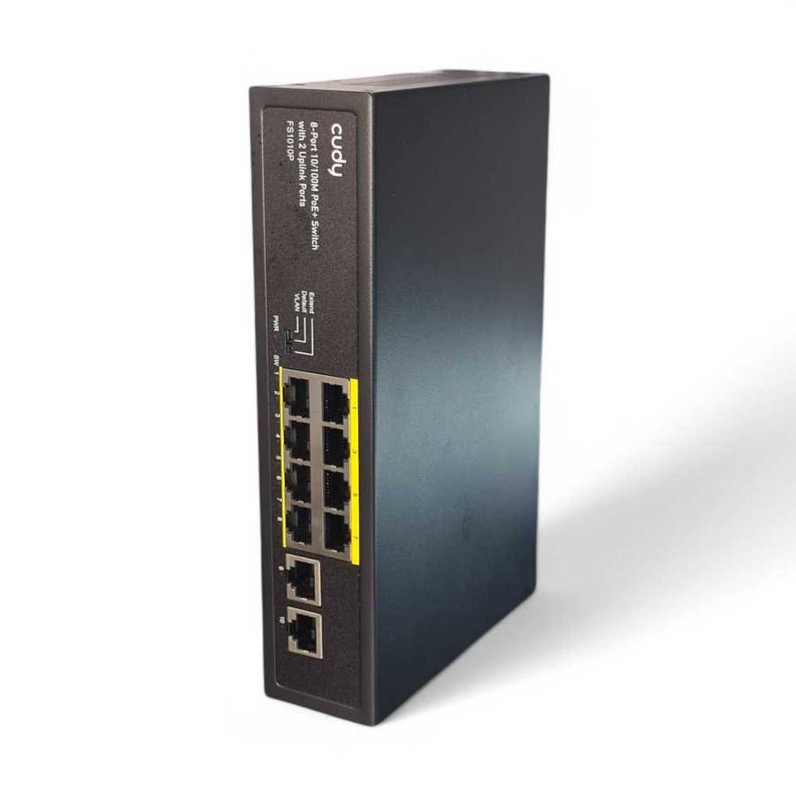 Cudy 10-Port 10/100Mbps Unmanaged Poe+ Switch 120W