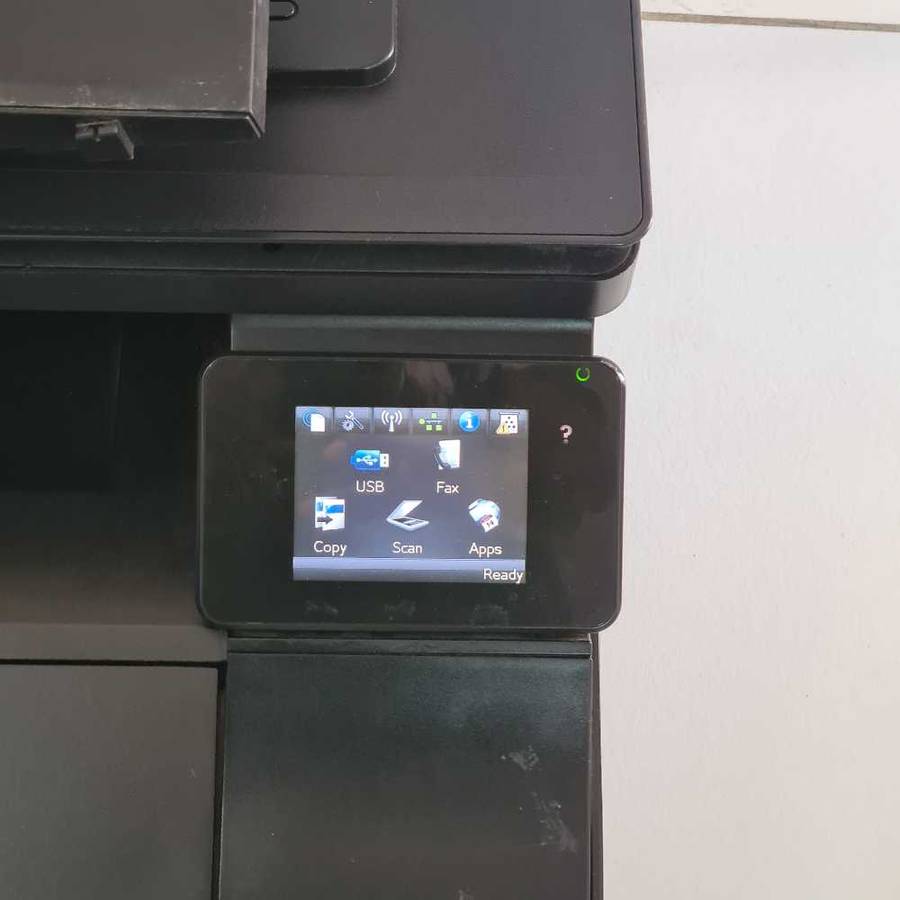 Laser Jet Pro 200 color printer. (see details)