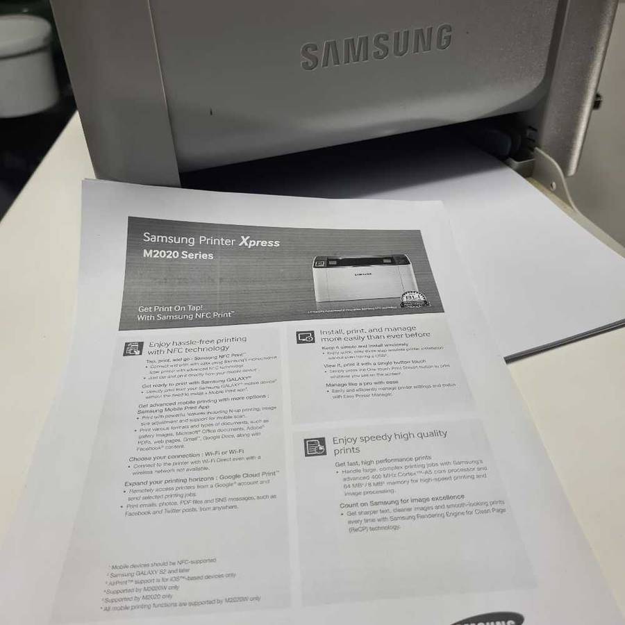 Samsung Xpress M2020W Laser Printer