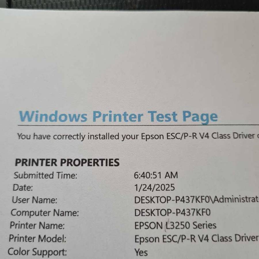 Epson ecotank (See details.) with 90% ink levels