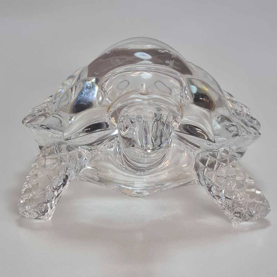 Ornamental glass tortoise (280x120mm)