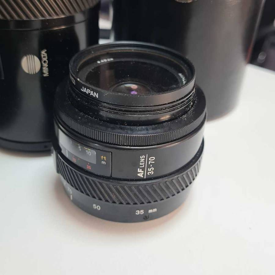 Minolta 7000 with three lense