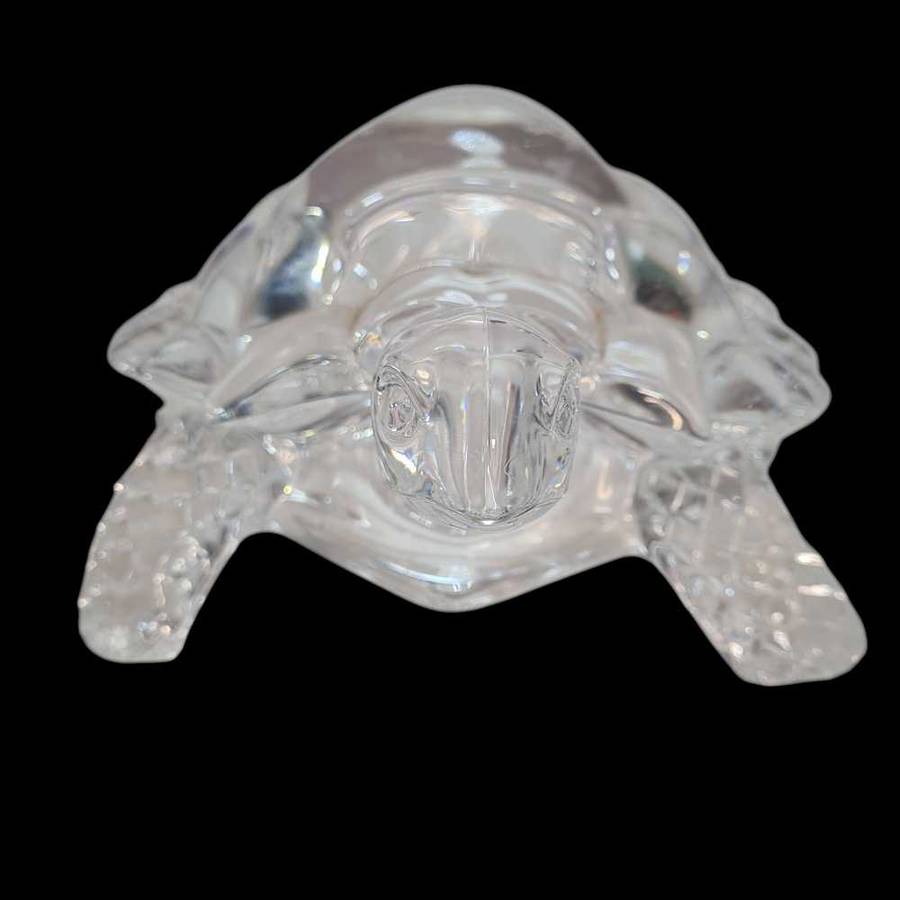 Ornamental glass tortoise (280x120mm)