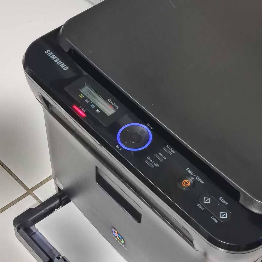 Fast Samsung CLX-3175 Color Laser Multifunction Printer