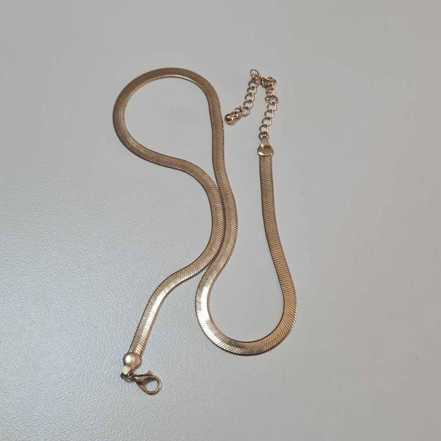 Gold plated necklace