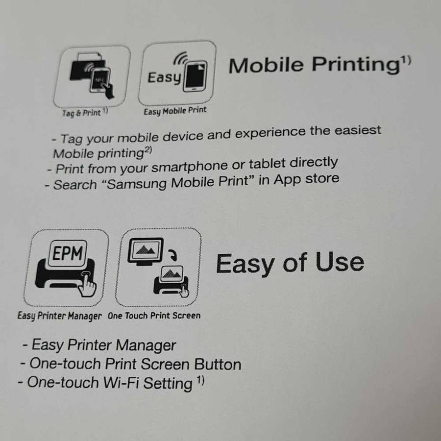 Samsung Wireless Multifunctional laser Mono Printer
