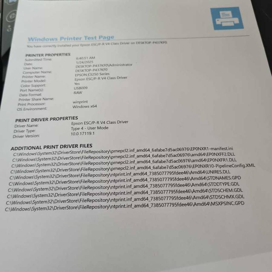 Epson ecotank (See details.) with 90% ink levels