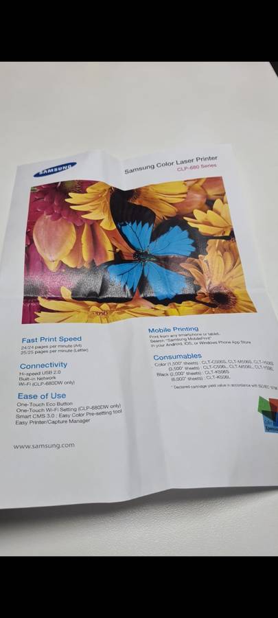 Samsung Electronics CLP-680ND Color Printer