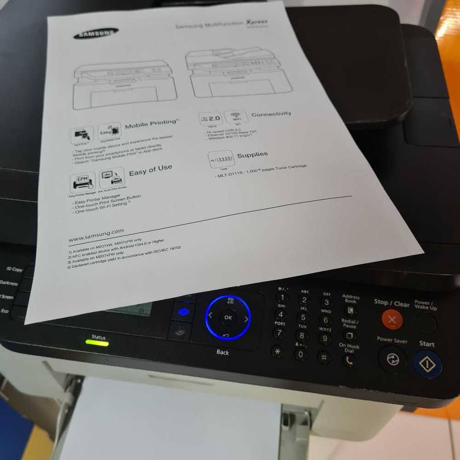 Samsung Wireless Multifunctional laser Mono Printer