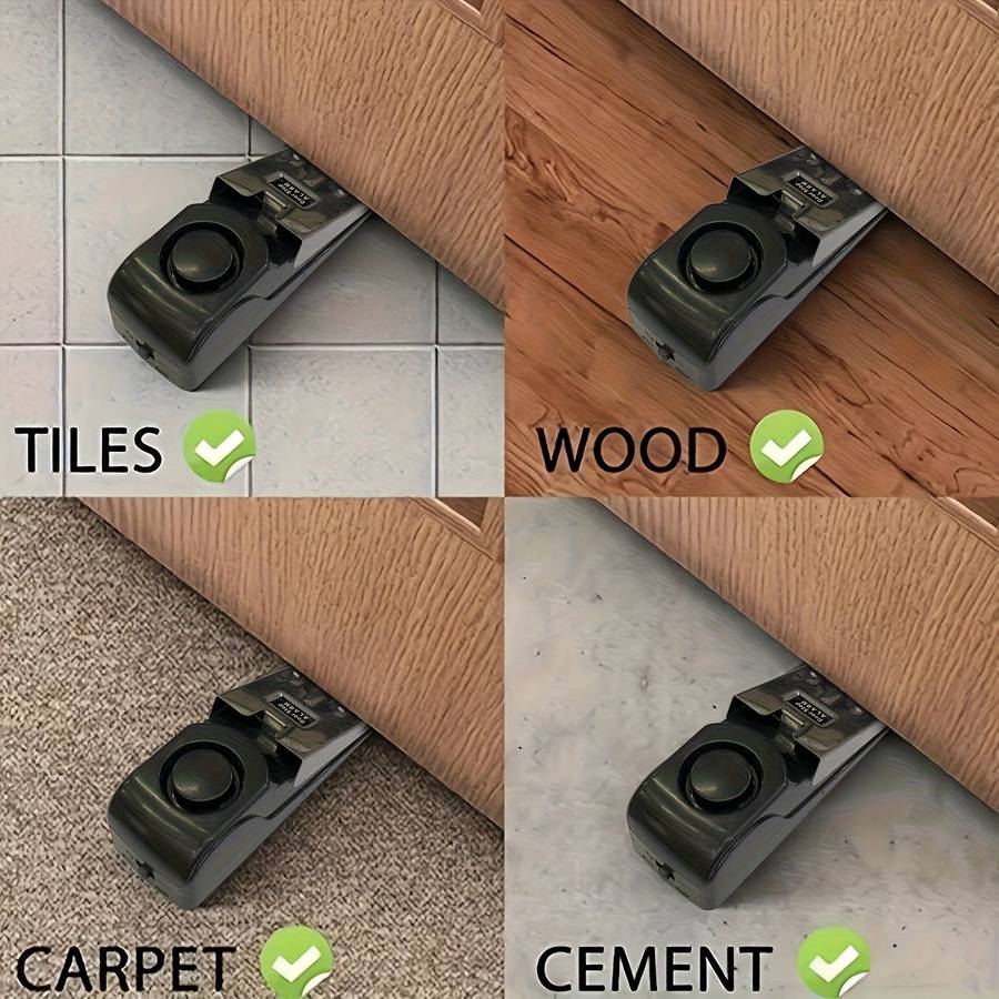 Door Stop Alarm for Home Security