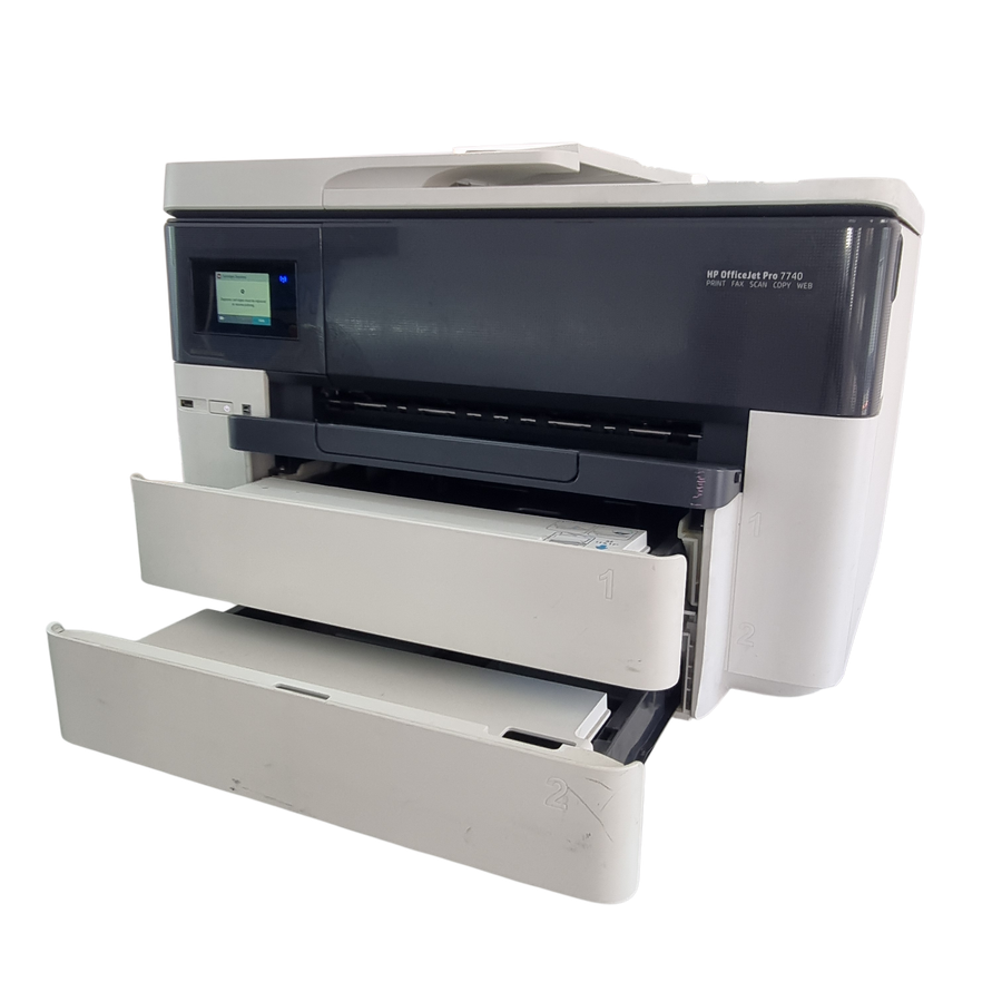 (Working 100%) HP OfficeJet Pro 7740 A3 Colour Multifunction Inkjet Printer