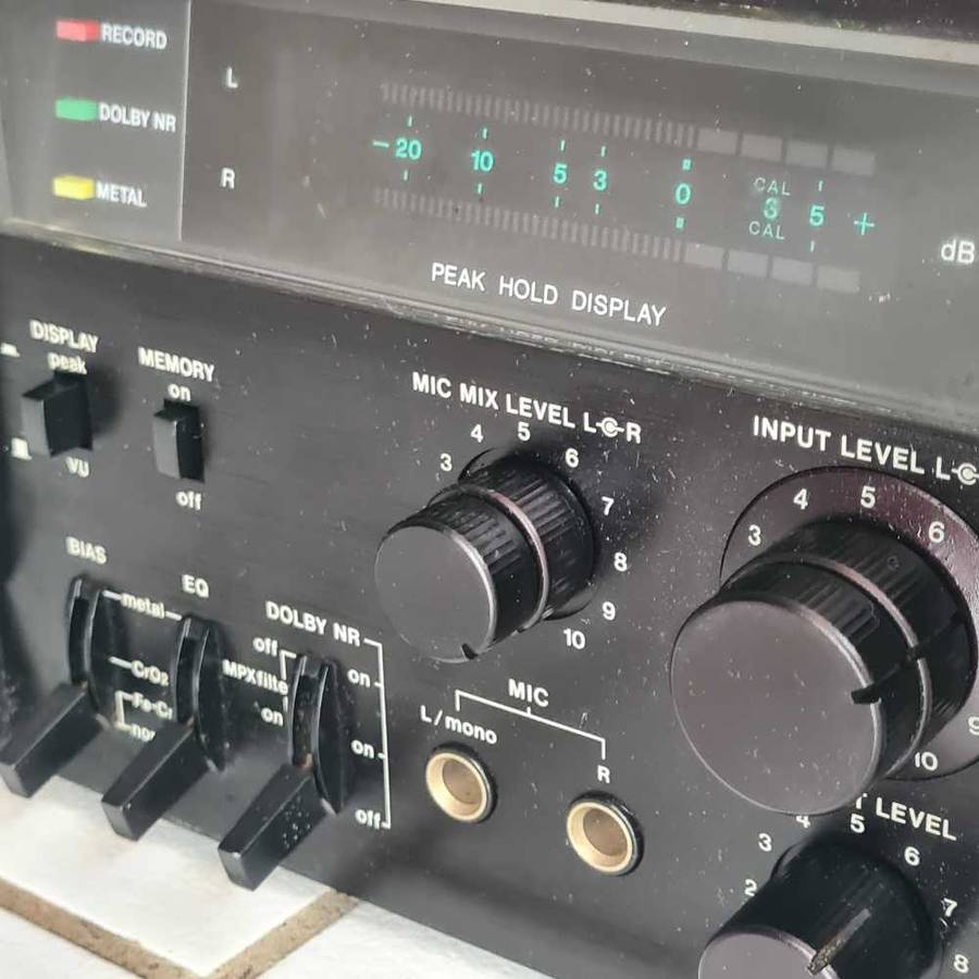 SANYO plus series tape Deck