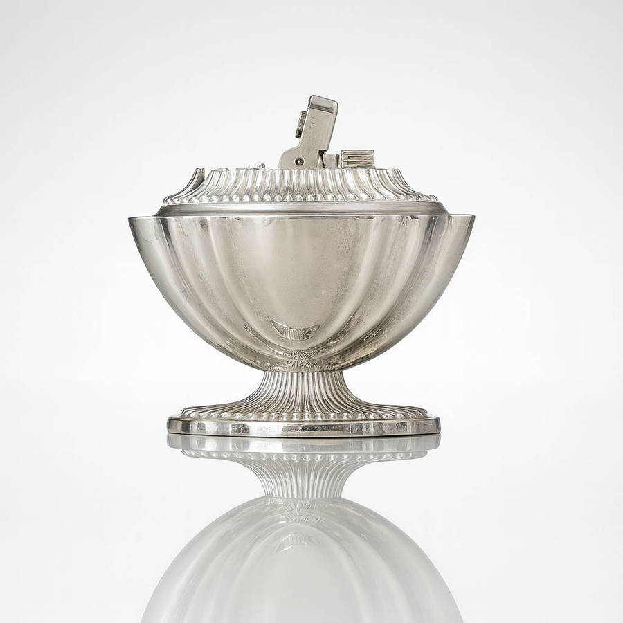 Collector's Silver Table Lighter