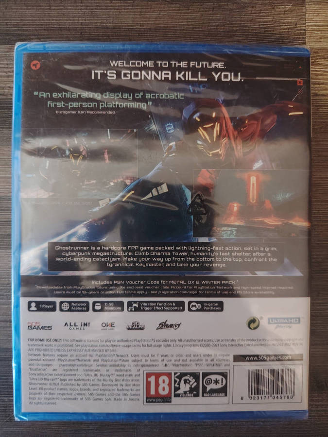 ghostrunner ps5 sealed