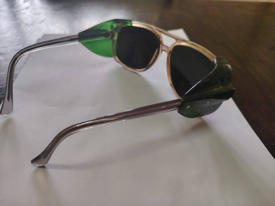 Encon Midland Vintage Industrial Eye Protection z87.1-1979 Smoke 1200 Series