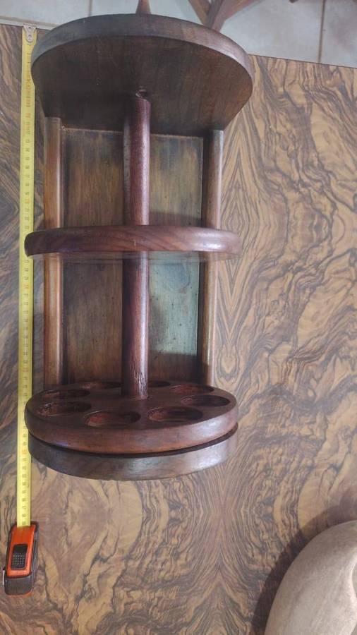 antiques Wood spice rack