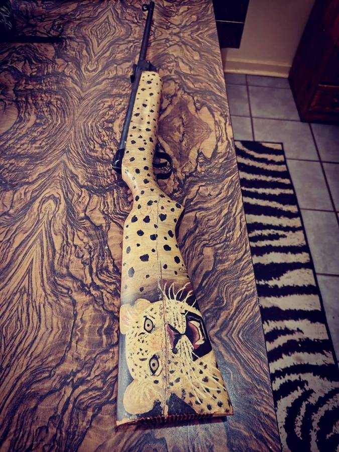 D Marco Pellet Gun, Painted art peace