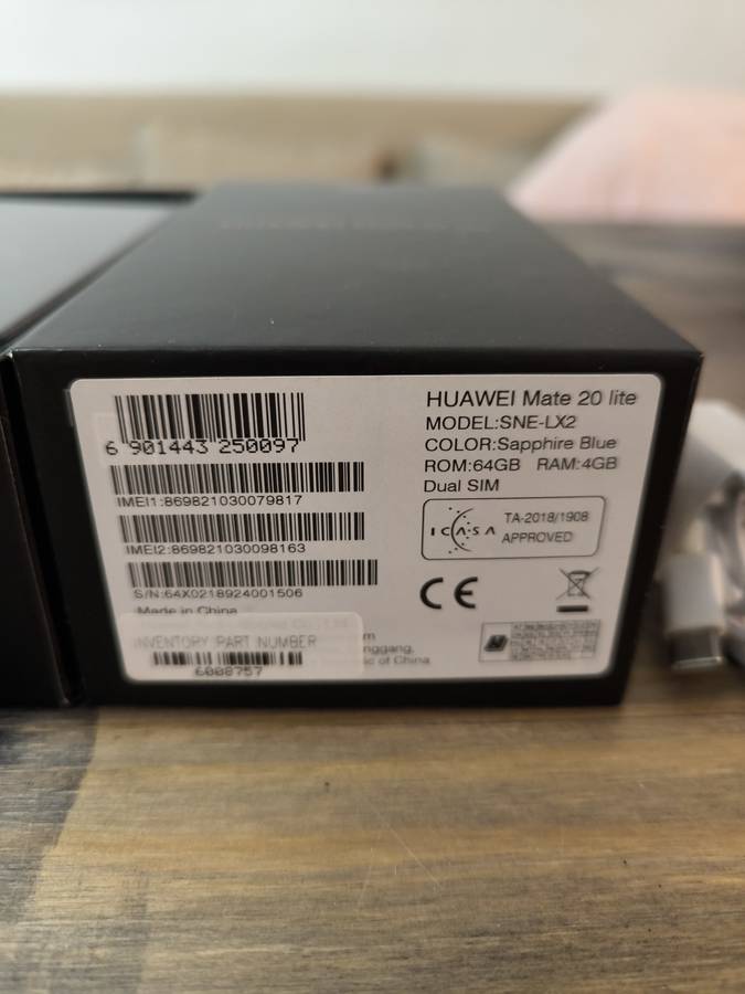 (Beautiful camera) Huawei Mate 20 Lite