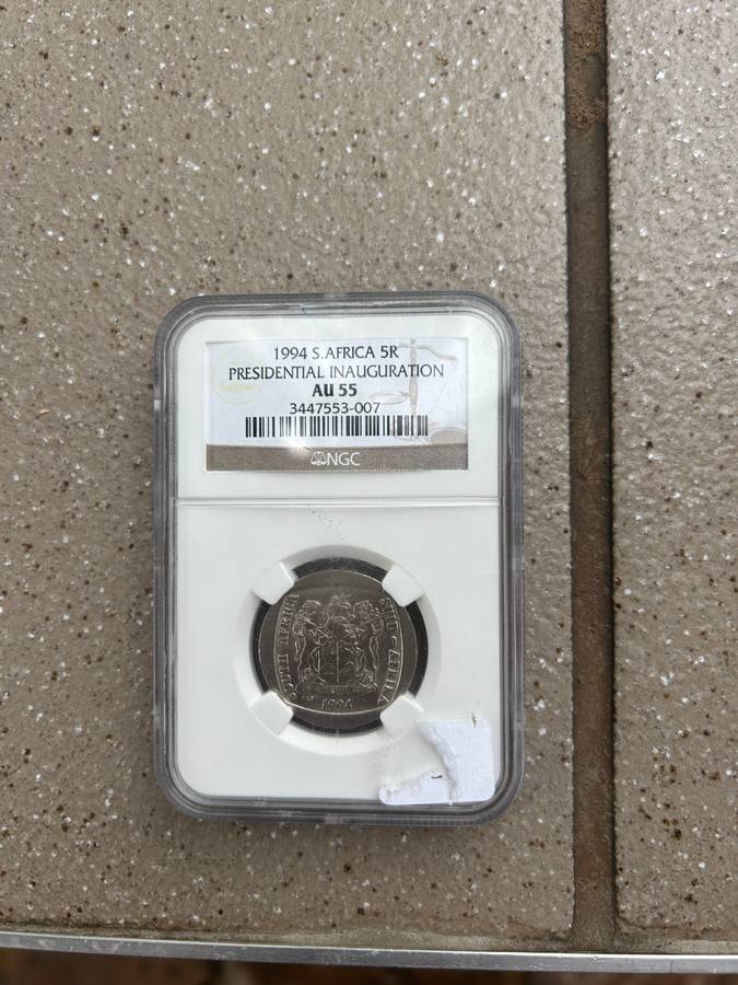 1994 SA Presidential Inauguration R5 AU55
