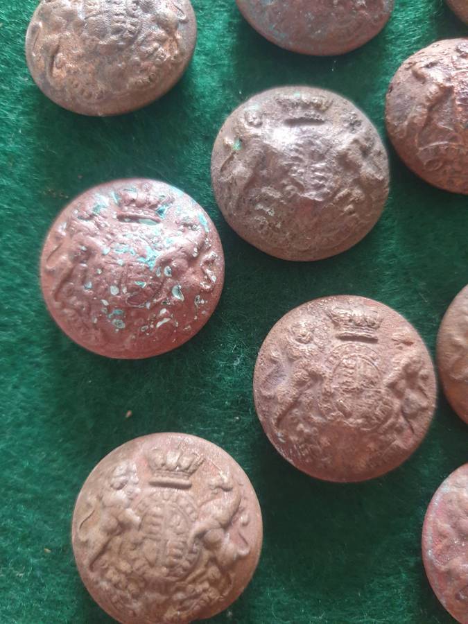 10 x General Service buttons from ABW #1