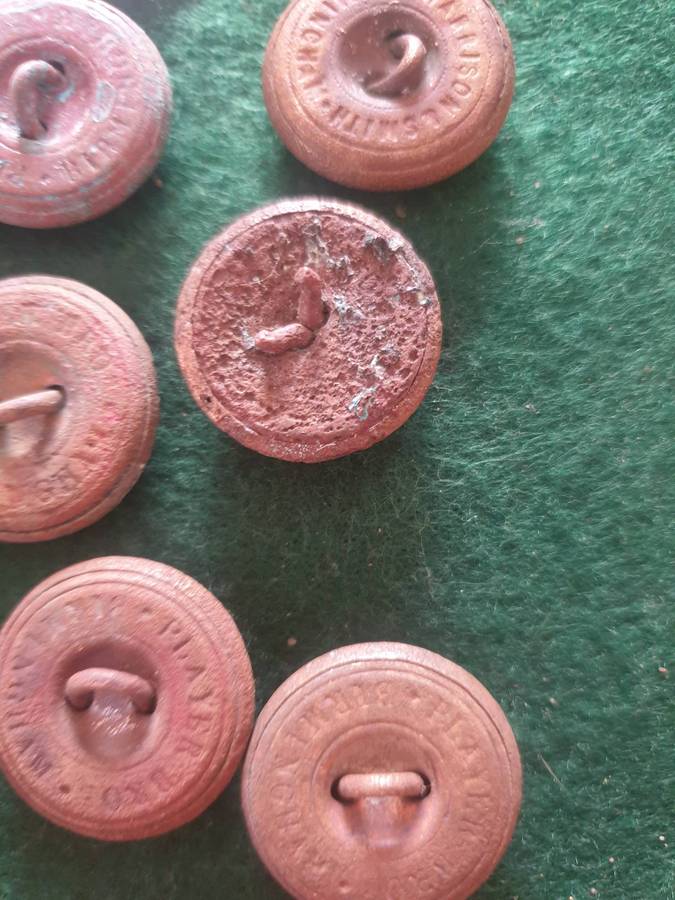 10 x General Service buttons from ABW #1