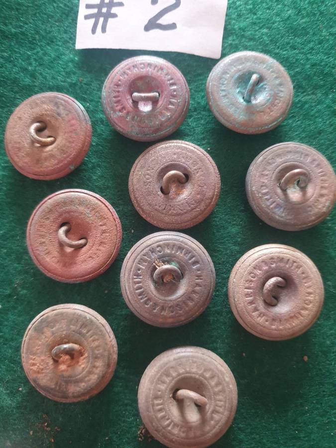 10 x General Service buttons from ABW #2