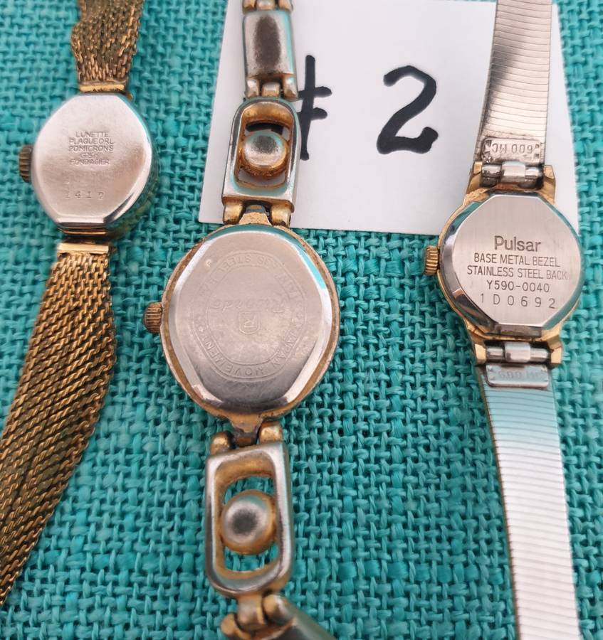 5 x Vintage wristwatches #2 (not working)