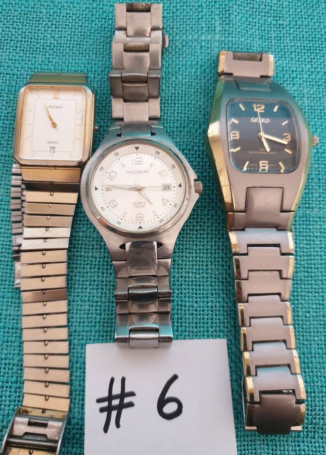 3 x Vintage wristwatches #6 (not working)