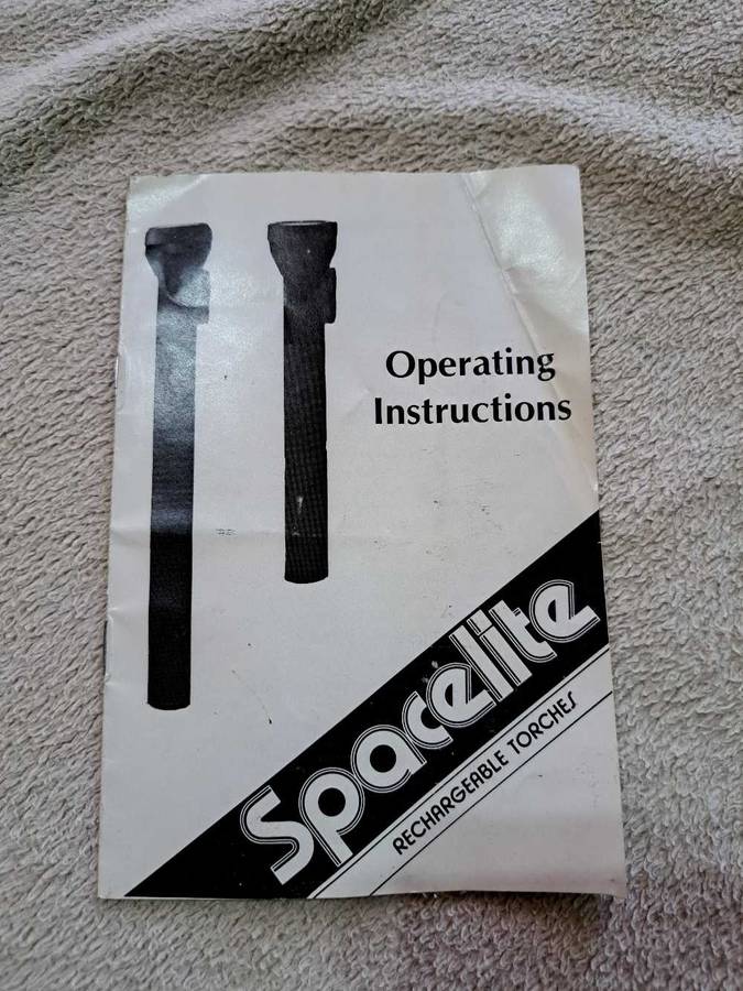VINTAGE RARE SPACELITE SL 35 FLASHLITE