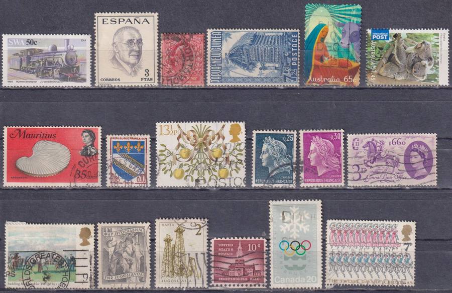 Stamp Mix World Card