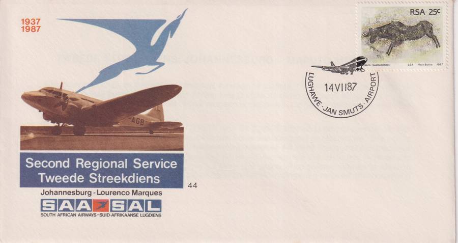 FDC RSA 1987 Rock Paintings
