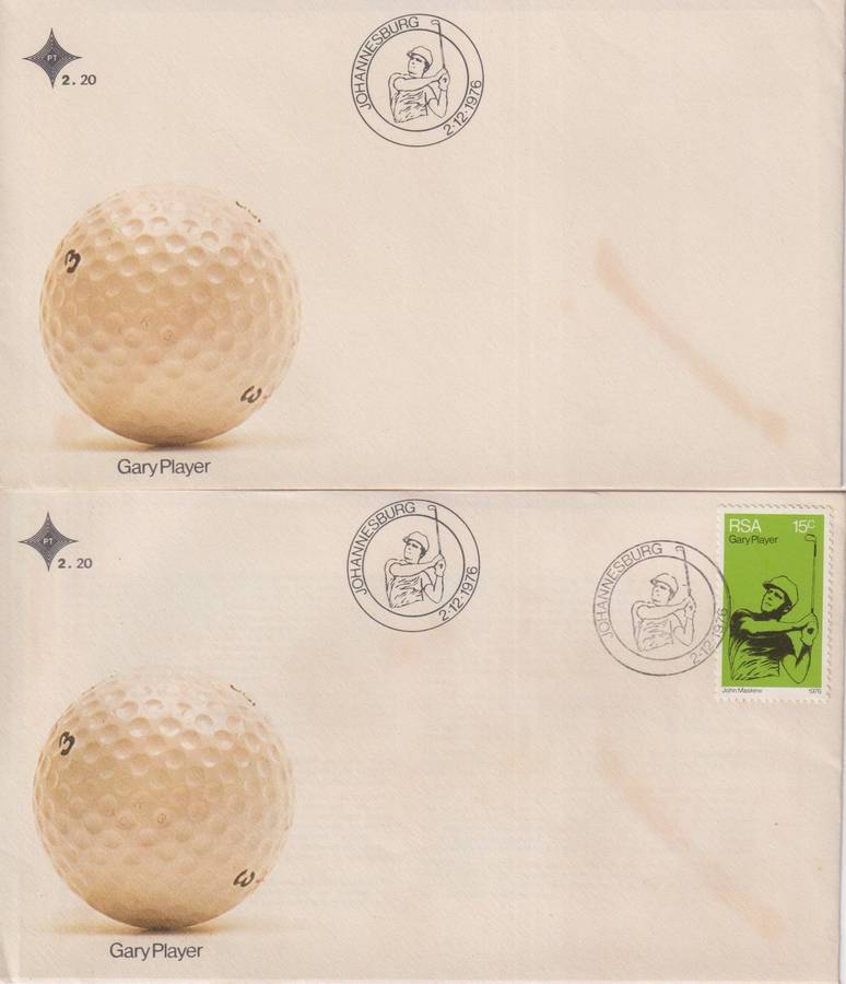 FDC RSA 1976 Golf - Fluorescent Paper