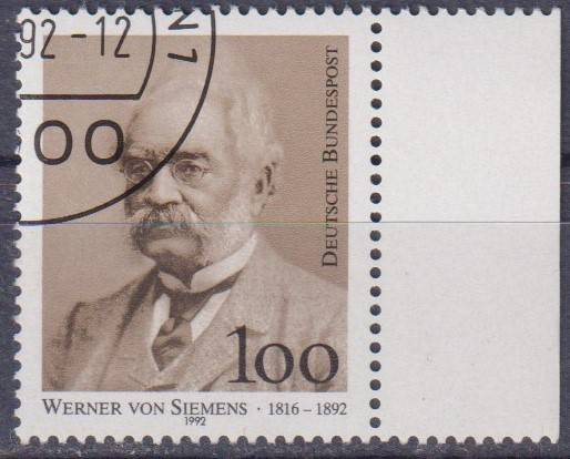 Stamps Germany 1992 The 250th Anniversary of Gebhard Leberecht von Blücher, Marshal