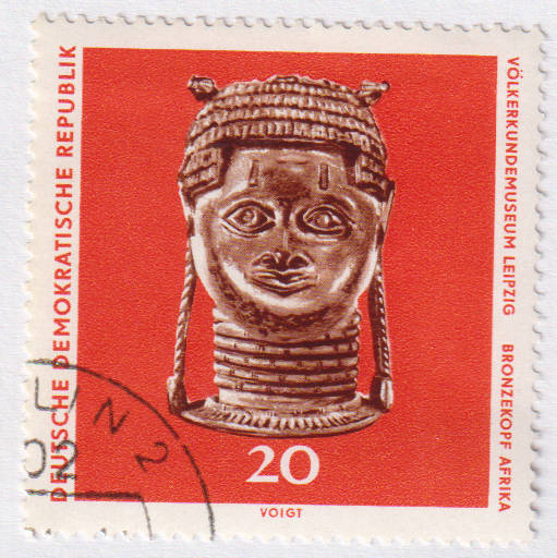 Stamps 1971 The Ethnological Museum of Leipzig DDR
