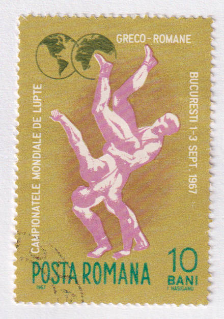 Stamp Thematic Sports ULM Romania