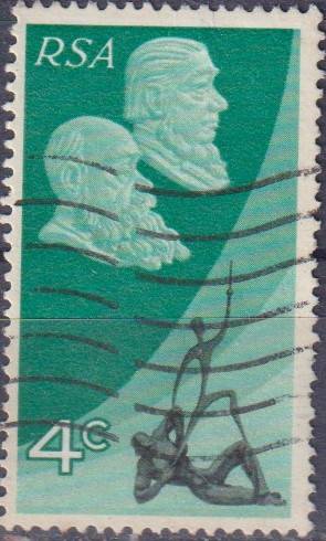 Stamps RSA 1971 The 10th Anniversary of Republic of South Africa