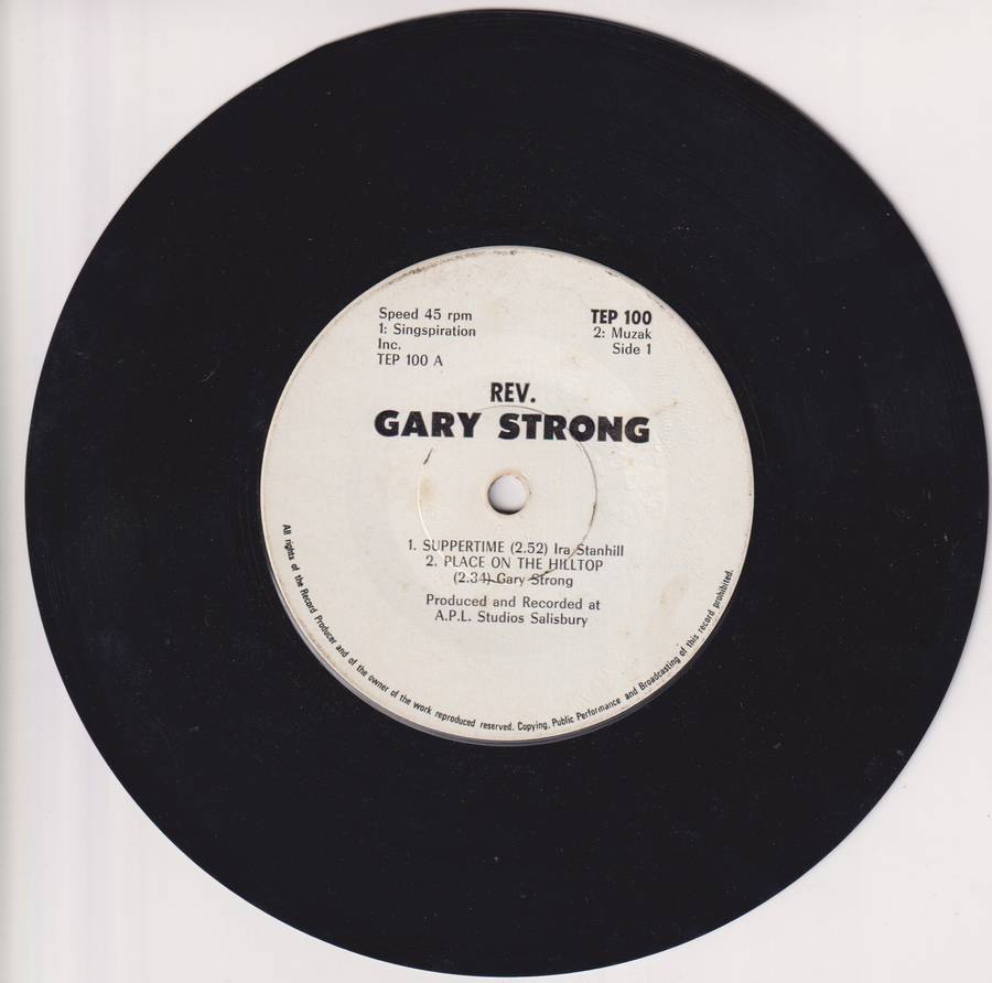 Seven Single LP / Vinyl Gary Strong