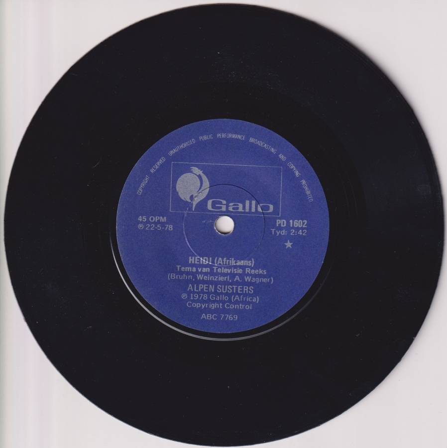 Seven Single LP / Vinyl Heidi