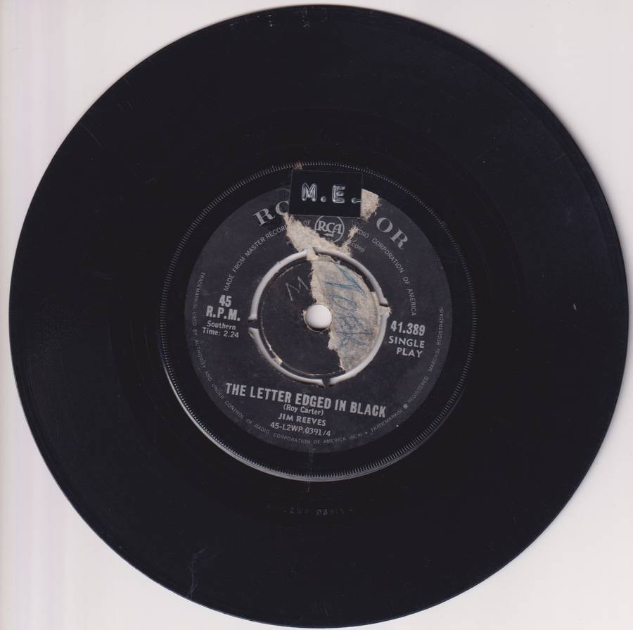 Seven Single LP / Vinyl Jim Reeves