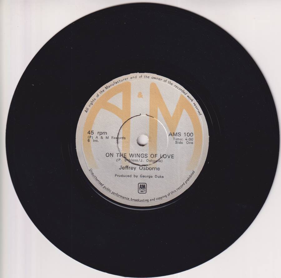 Seven Single LP / Vinyl Jeffrey Osborne