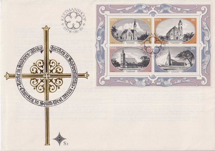 FDC SWA 1978 Historic Churches
