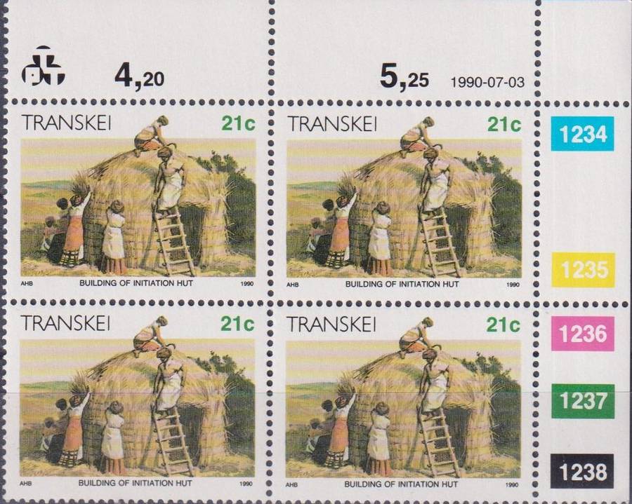 Stamps 1990 Xhosa Culture