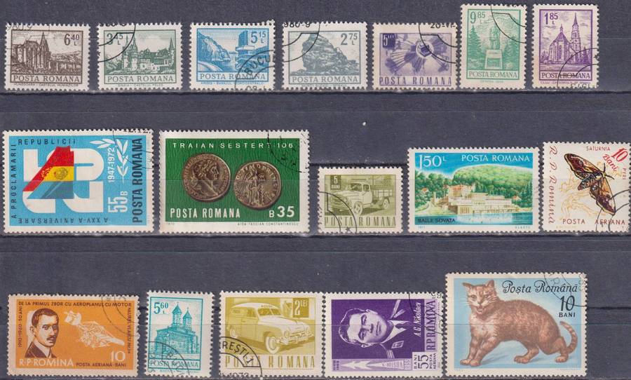 Stamps Mix World Card