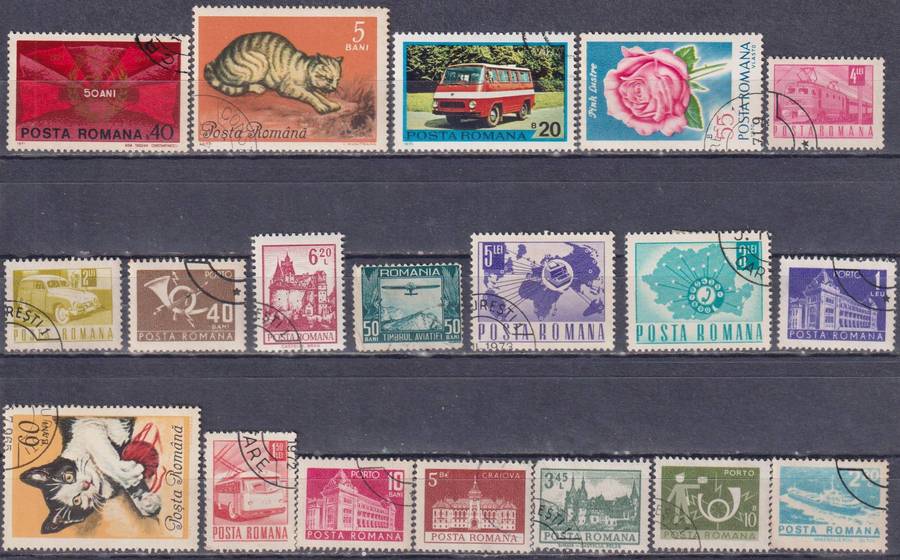 Stamps Mix World Card