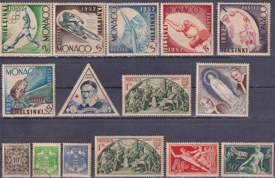 Stamps Mix World Card